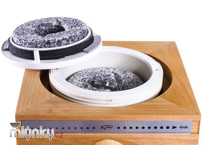 Mlecí kameny, mlýnek na obilí Komo Fidibus XL PLUS