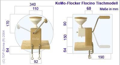 Vločkovač Komo Flocino