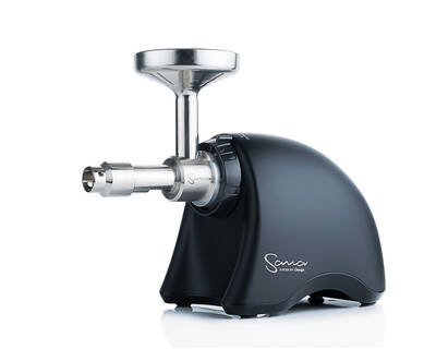 šnekový odšťavňovač Sana Juicer 707 a lis na olej Sana