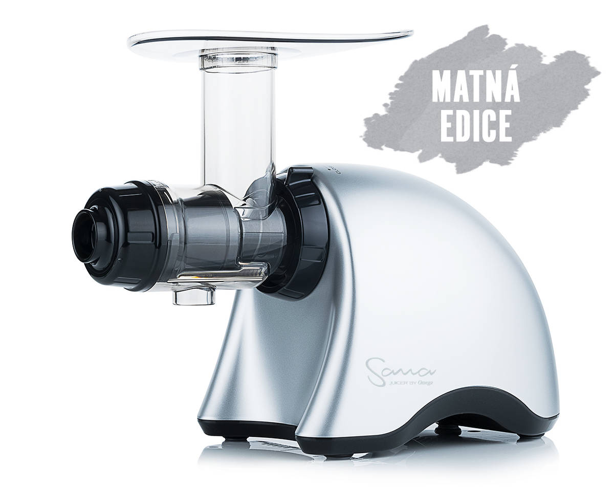odšťavňovač Sana 707 stříbrná mat