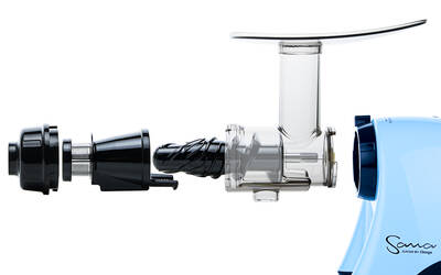 šnekový odšťavňovač Sana Juicer EUJ-707
