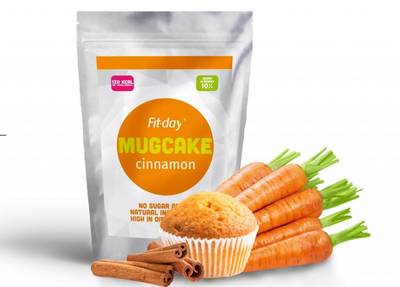 Fit-day mugcake cinnamon 90g 1 Fit-day mugcake cinnamon 90g 1