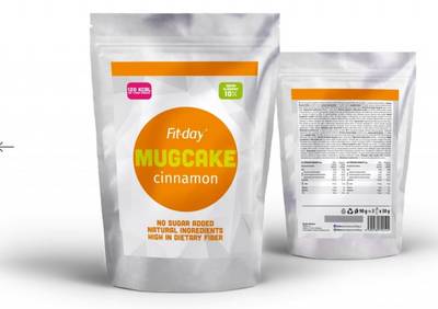 Fit-day mugcake cinnamon 90g 2 Fit-day mugcake cinnamon 90g 2