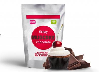 Fit-day mugcake chocolate 90g 1 Fit-day mugcake chocolate 90g 1