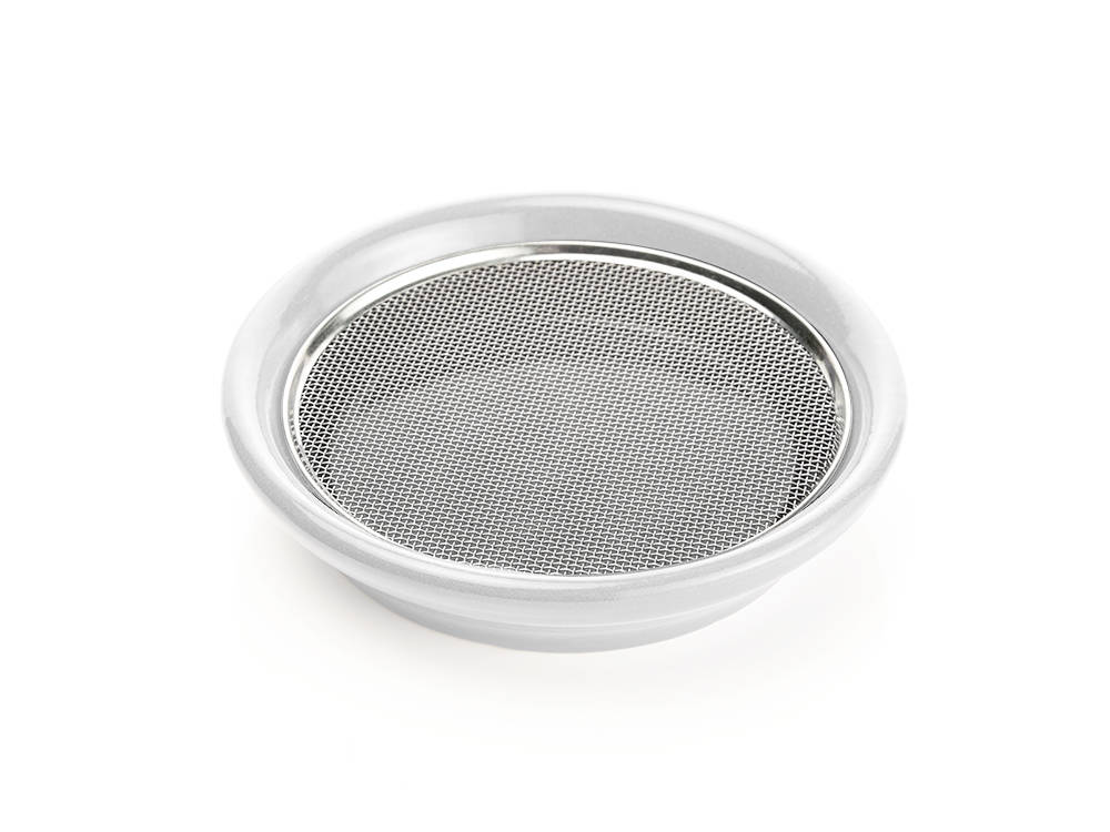keramická miska na klíčení 12 cm bílá