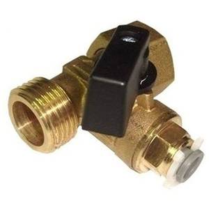 Mezikus 1/2" s ventilem pro hadičku 3/8"