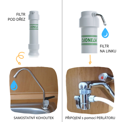 vodní filtr dionela na dusičnany
