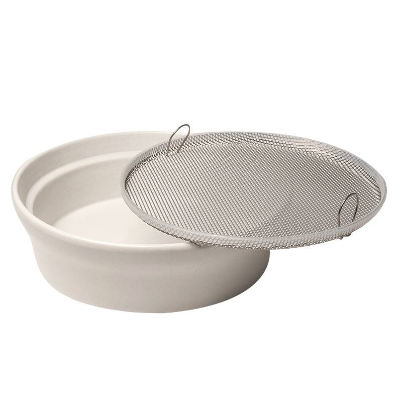 miska na klíčení obilovin 23 cm bílá