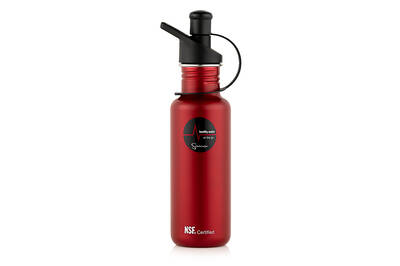filtrační láhev Sana 600 ml červená