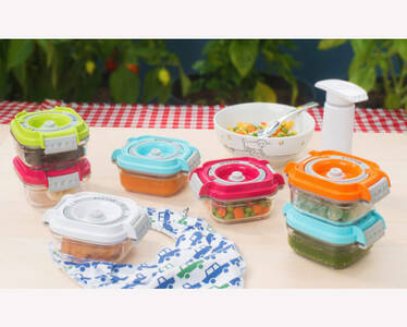 baby food set nádob Status