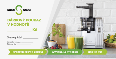 Dárkový poukaz Sana Store