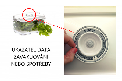 UKAZATEL DATA ZAVAKUOVÁNÍ NEBO SPOTŘEBY