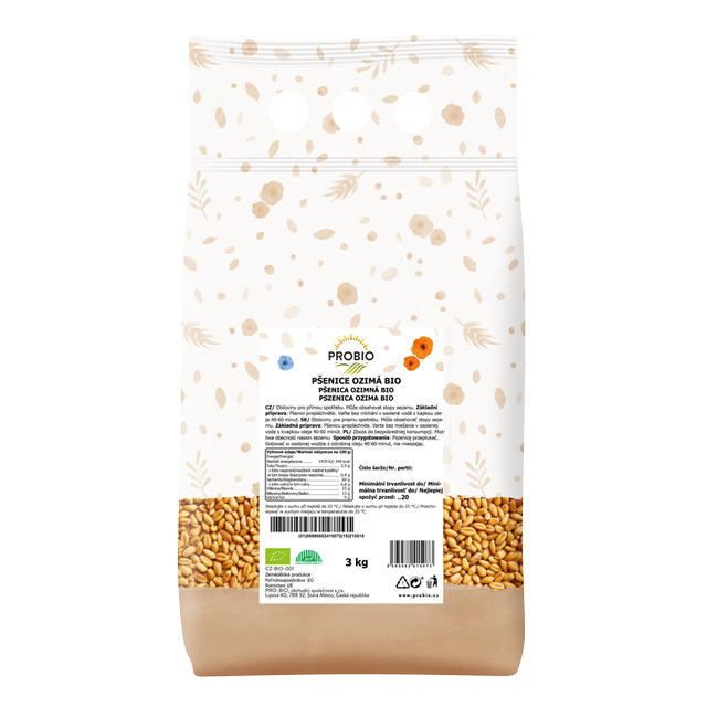 Pšenice ozimá Bio PROBIO 3 kg