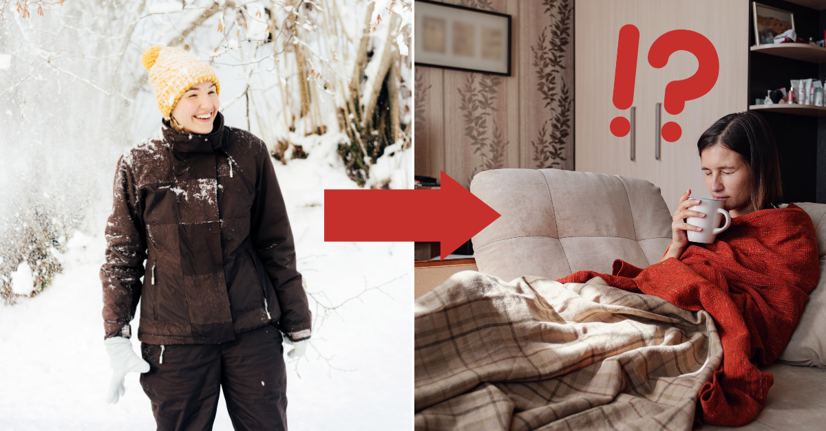 Můžu v chladnu nastydnout?