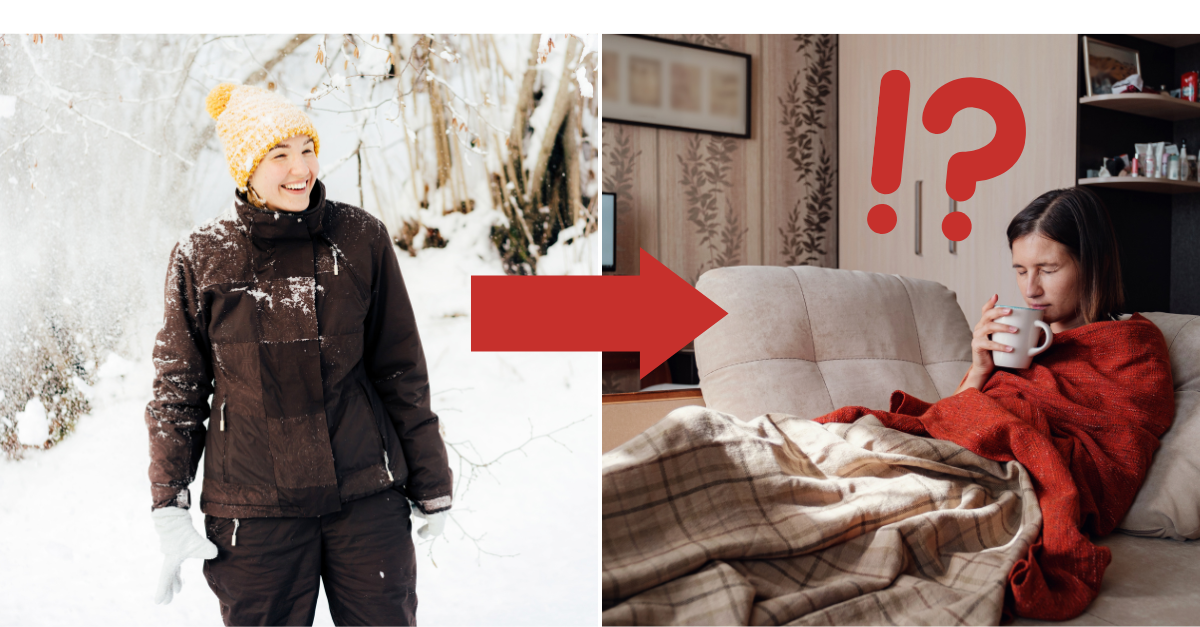 Můžu v chladnu nastydnout?