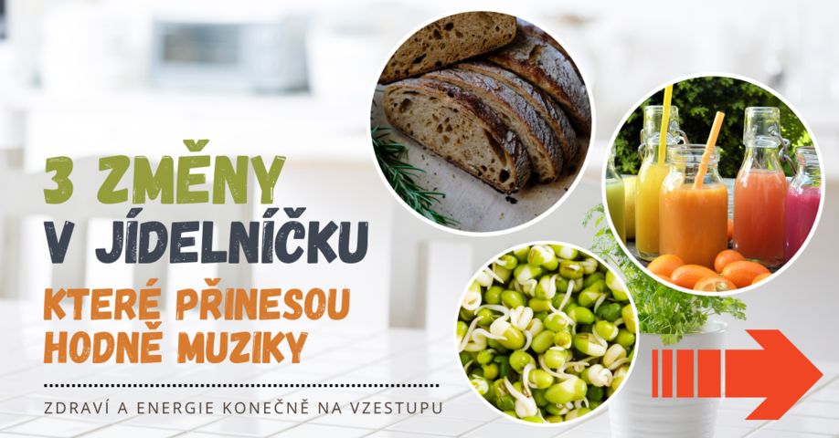 3 změny v jídelníčku, které pořádně pohnou se zdravím i energií