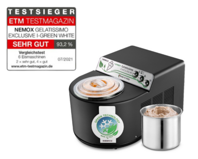 zmrzlinovač Gelatissimo Exclusive I-Green