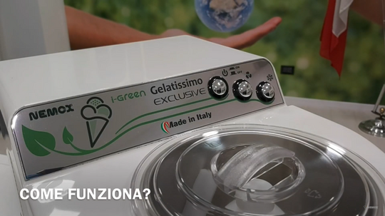 zmrzlinovač Gelatissimo Exclusive I-Green