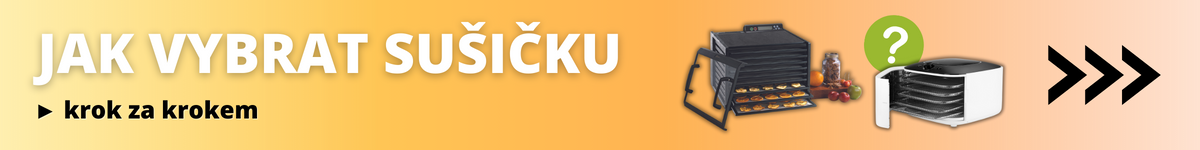 Jak vybrat sušičku potravin