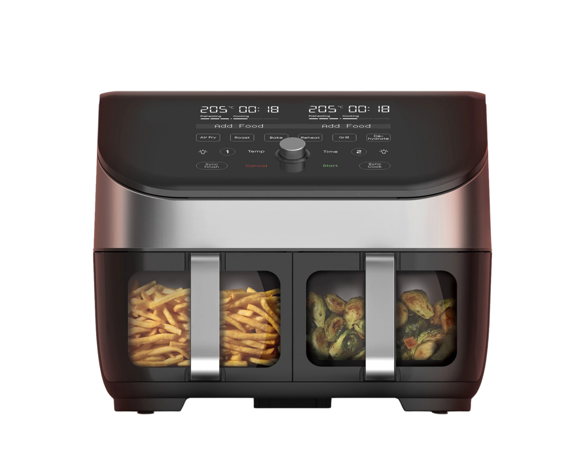 horkovzdušná fritéza Vortex Dual Drawer 8