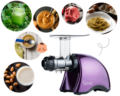 šnekový odšťavňovač Sana 707