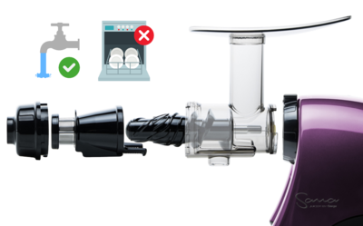 čištění odšťavňovače Sana 707