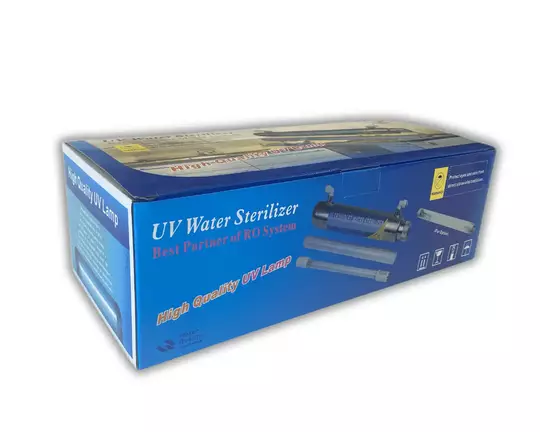 balení UV lampy Hidrotek 6W