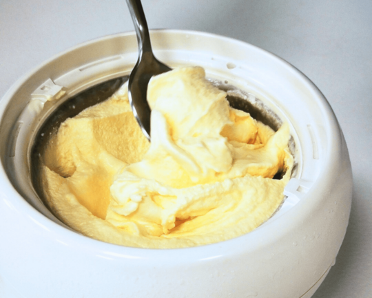 vanilková zmrzlina ze zmrzlinovače Gelato Dolce Vita