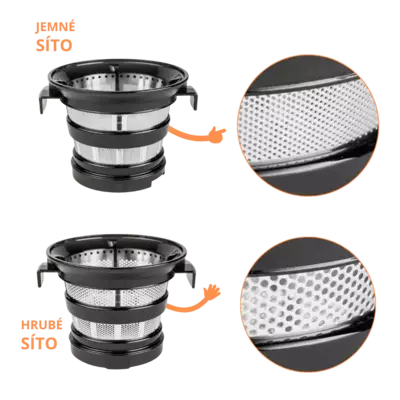 Univerzální jemné síto