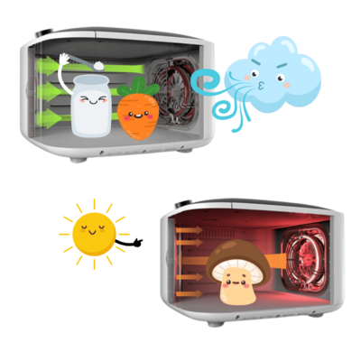 infračervená sušička Yden