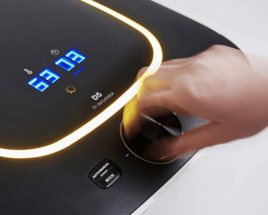 infračervená sušička Yden CI IR D5 | ovládací panel