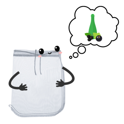 pytlík na výrobu rostlinného mléka