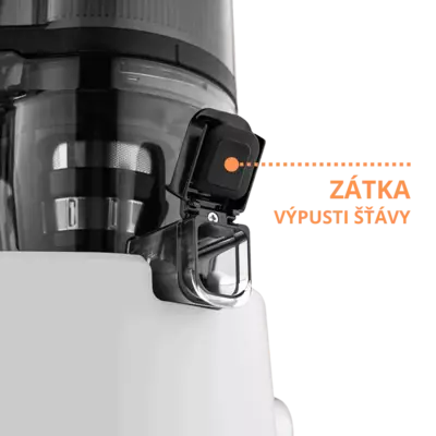 Zátka výpusti šťávy – Juice Flap Sana 878 bílá