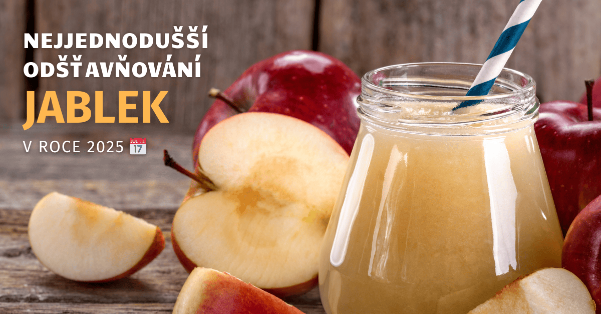 odšťavňování jablek v roce 2025