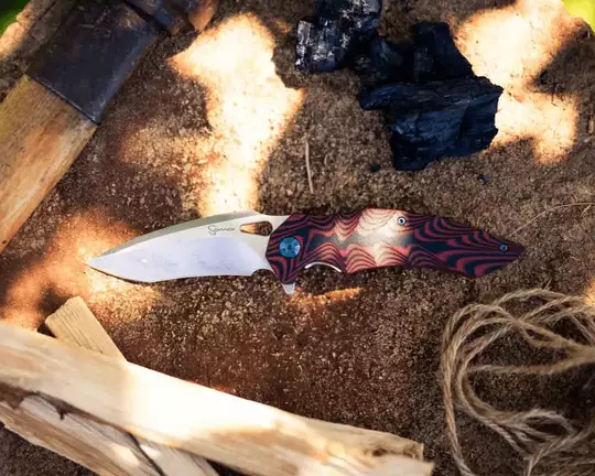 kapesní nůž Sana z nástrojové oceli D2