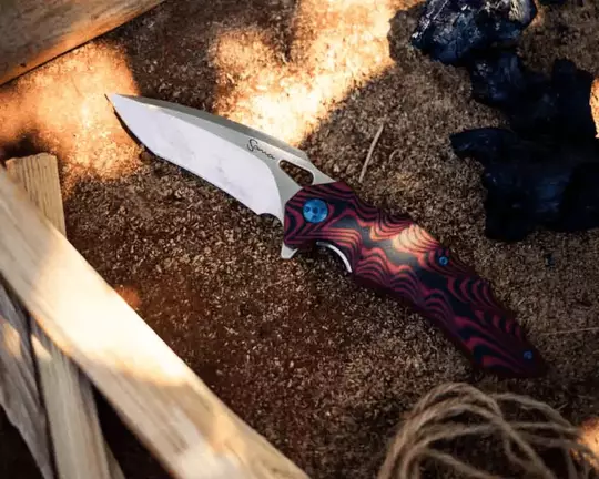 kapesní nůž Sana z nástrojové oceli D2