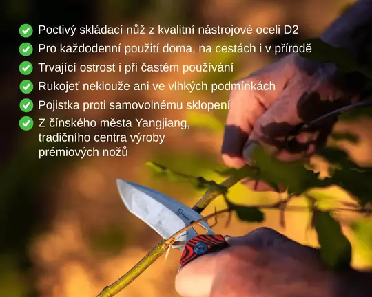 Proč kapesní nůž Sana?