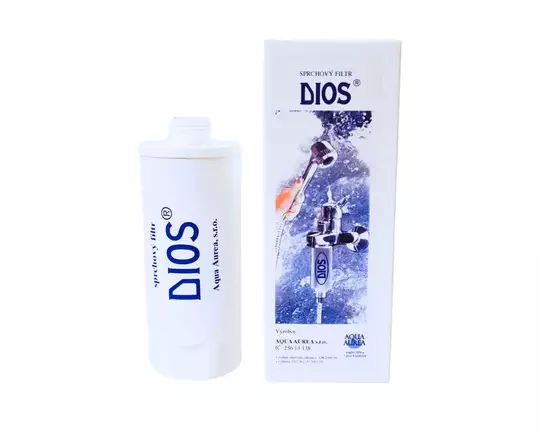 sprchový filtr Dios bílý