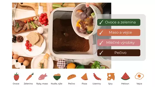 Co můžete kompostovat