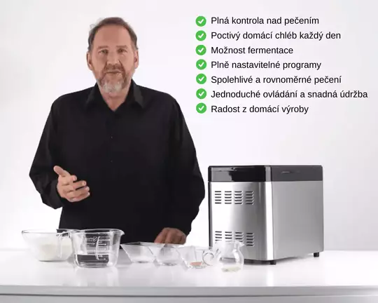 Proč domácí pekárna Sana