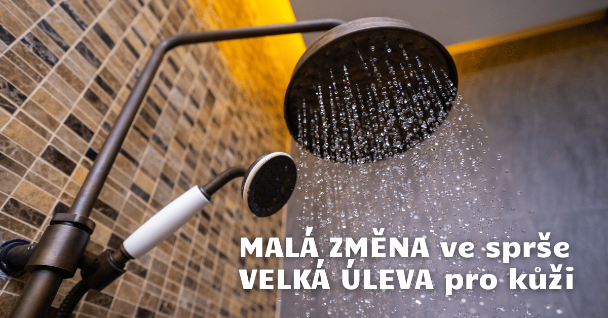 Zbavte se chloru ve sprše