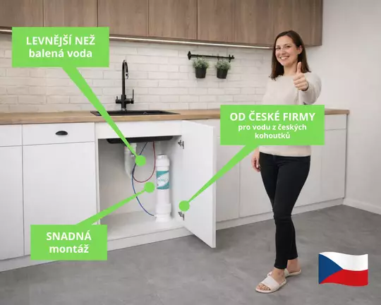 Výhody poddřezového filtru Dionela FDN2