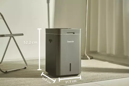 Rozměry elektrického kompostéru Reencle Gravity