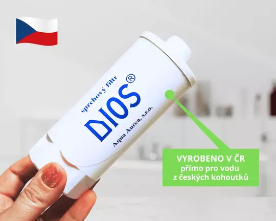 sprchový filtr Dios