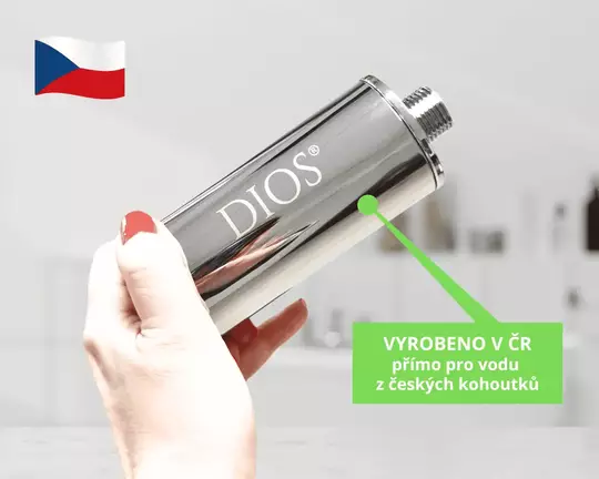 sprchový filtr Dios