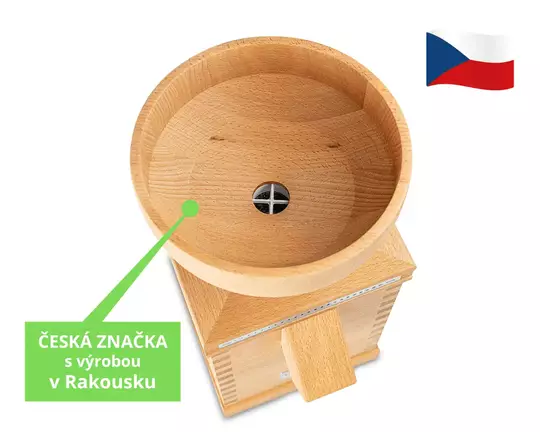 Domácí mletí mouky s mlýnkem Sana Max