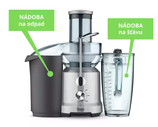 odstředivý odšťavňovač Sage BJE430