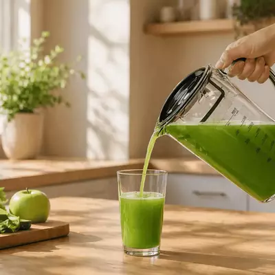 Kvalitní šťáva z odšťavňovače Sage BJE430