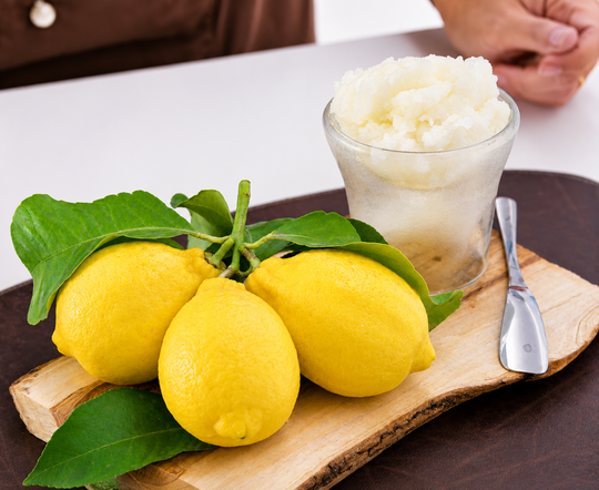 Domácí citronový sorbet ze zmrzlinovače Gelatissimo Exclusive i-Green