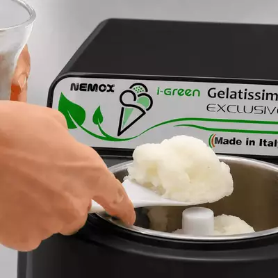 zmrzlinovač Gelatissimo Exclusive i-Green